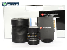 Load image into Gallery viewer, Leica APO-Summicron-M 50mm F/2 ASPH. Lens Black 11141 Production 2024