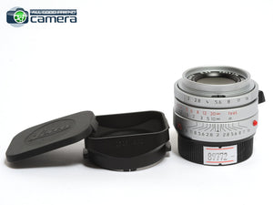 Leica Summicron-M 35mm F/2 ASPH. Ver.1 Lens 6Bit Silver 11882 *MINT-*