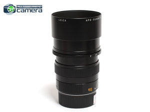 Leica APO-Summicron-M 90mm F/2 ASPH. Lens 6Bit Black 11884 *MINT-*