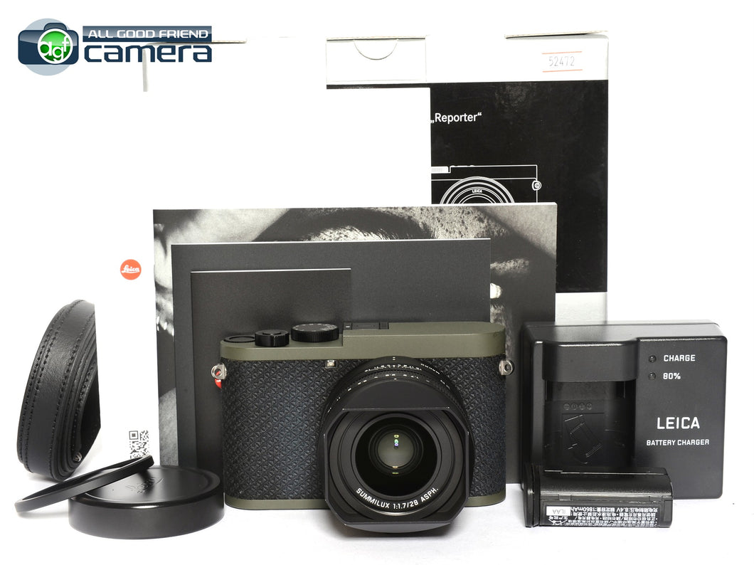 Leica Q2 *Reporter* Edition Digital Camera 19063 *EX+ in Box*
