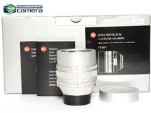 Load image into Gallery viewer, Leica Noctilux-M 50mm F/0.95 ASPH. Lens Silver 11667
