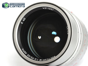 Leica Noctilux-M 50mm F/0.95 ASPH. Lens Silver 11667