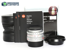 Load image into Gallery viewer, Leica Summicron-M 35mm F/2 ASPH. Ver.1 Lens 6Bit Silver 11882 *MINT in Box*