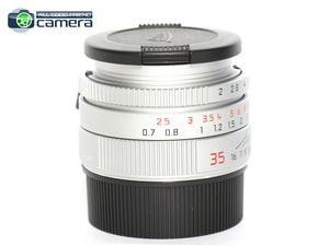 Leica Summicron-M 35mm F/2 ASPH. Ver.1 Lens 6Bit Silver 11882 *MINT in Box*