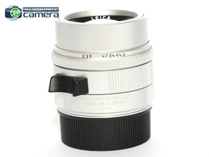 Leica APO-Summicron-M 50mm F/2 ASPH. Lens Silver 11142 Late Serial 473*** *EX+*