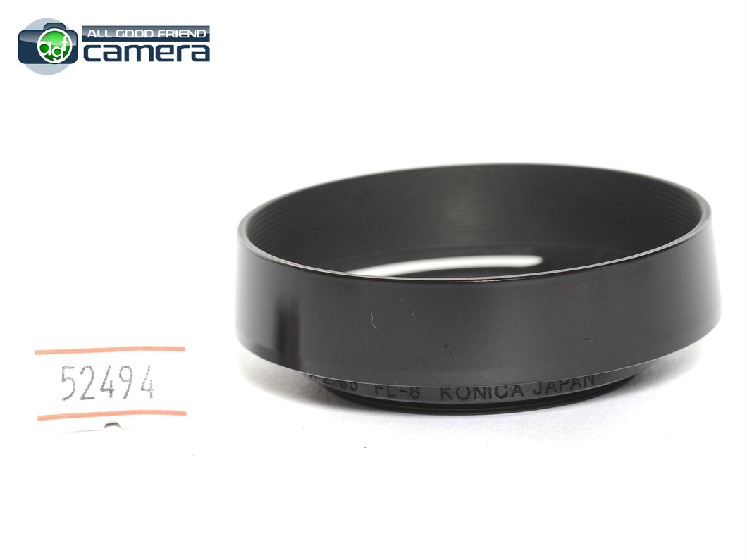 Konica FL-8 Lens Hood Black Paint for UC-Hexanon 35mm Lens *MINT-*