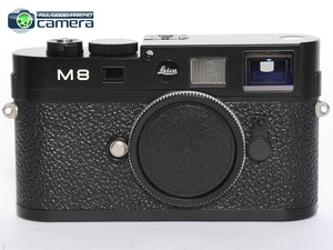 Leica M8.2 Rangefinder Camera Black Paint Shutter Count 5594 *MINT- in Box*