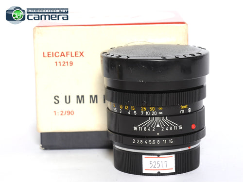 Leica Leitz Summicron-R 90mm F/2 Lens 3Cam Ver.1 Canada