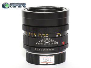 Leica Leitz Summicron-R 90mm F/2 Lens 3Cam Ver.1 Canada