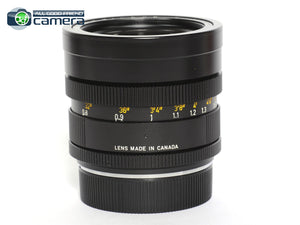 Leica Leitz Summicron-R 90mm F/2 Lens 3Cam Ver.1 Canada