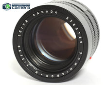 Load image into Gallery viewer, Leica Leitz Summicron-R 90mm F/2 Lens 3Cam Ver.1 Canada
