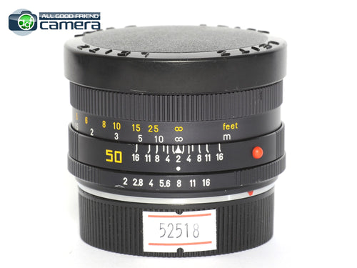 Leica Leitz Summicron-R 50mm F/2 E55 Lens Ver.2 R-Only Canada