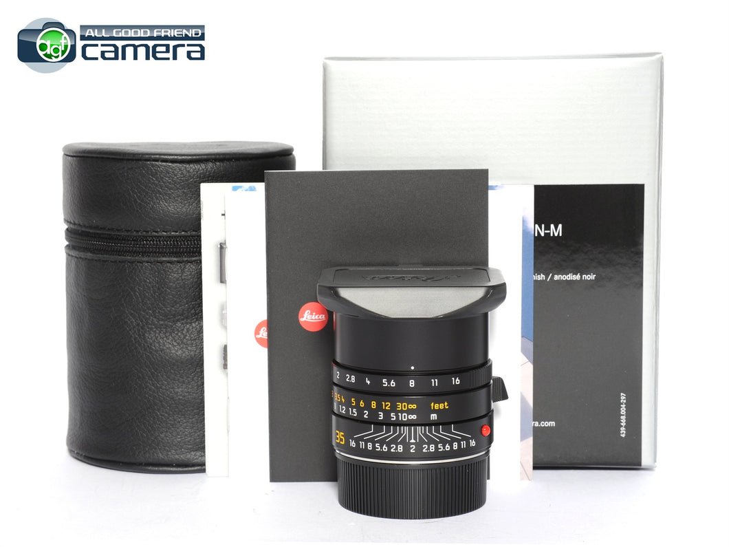 Leica Summicron-M 35mm F/2 ASPH. II Lens Black 11673 *BRAND NEW*