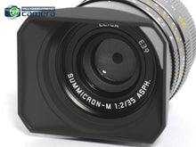 Load image into Gallery viewer, Leica Summicron-M 35mm F/2 ASPH. II Lens Black 11673 *BRAND NEW*