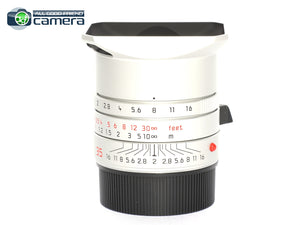 Leica Summicron-M 35mm F/2 ASPH. II Lens Silver 11674 *BRAND NEW*