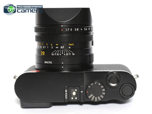 Leica Q2 Digital Camera Black 19050 w/Summilux 28mm F/1.7 Lens *EX in Box*