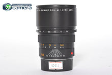 Load image into Gallery viewer, Leica APO-Summicron-M 90mm F/2 ASPH. Lens 6Bit Black 11884