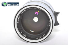 Load image into Gallery viewer, Leica Summilux-M 50mm F/1.4 ASPH. Lens Silver Anodized 11892 *MINT- in Box*