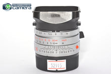 Load image into Gallery viewer, Leica Summicron-M 35mm F/2 ASPH. E39 Lens 6Bit Silver 11882 *MINT-*