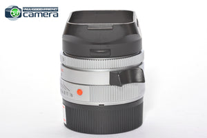 Leica Summicron-M 35mm F/2 ASPH. E39 Lens 6Bit Silver 11882 *MINT