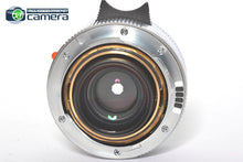 Load image into Gallery viewer, Leica Summicron-M 35mm F/2 ASPH. E39 Lens 6Bit Silver 11882 *MINT-*