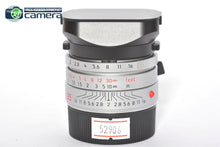 Load image into Gallery viewer, Leica Summicron-M 35mm F/2 ASPH. E39 Lens Silver 11882 non-6Bit *MINT*-