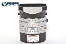 Load image into Gallery viewer, Leica Summicron-M 35mm F/2 ASPH. E39 Lens Silver 11882 non-6Bit *MINT*-