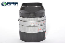 Load image into Gallery viewer, Leica Summicron-M 35mm F/2 ASPH. E39 Lens Silver 11882 non-6Bit *MINT*-