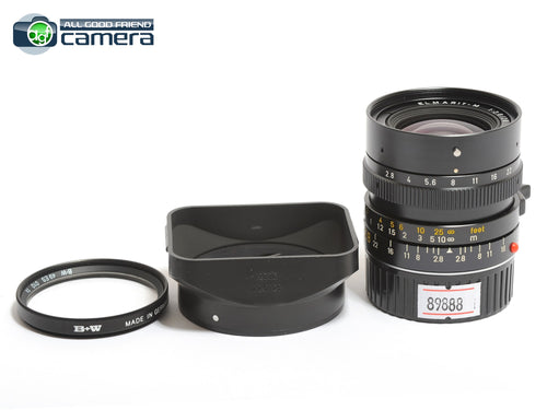 Leica Elmarit-M 28mm F/2.8 E49 Lens Ver.3 Black Canada *MINT-*