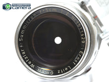 Load image into Gallery viewer, Leica Leitz Summicron M 50mm F/2 DR Lens w/Goggle for M2 M3 M4 M6 *EX*