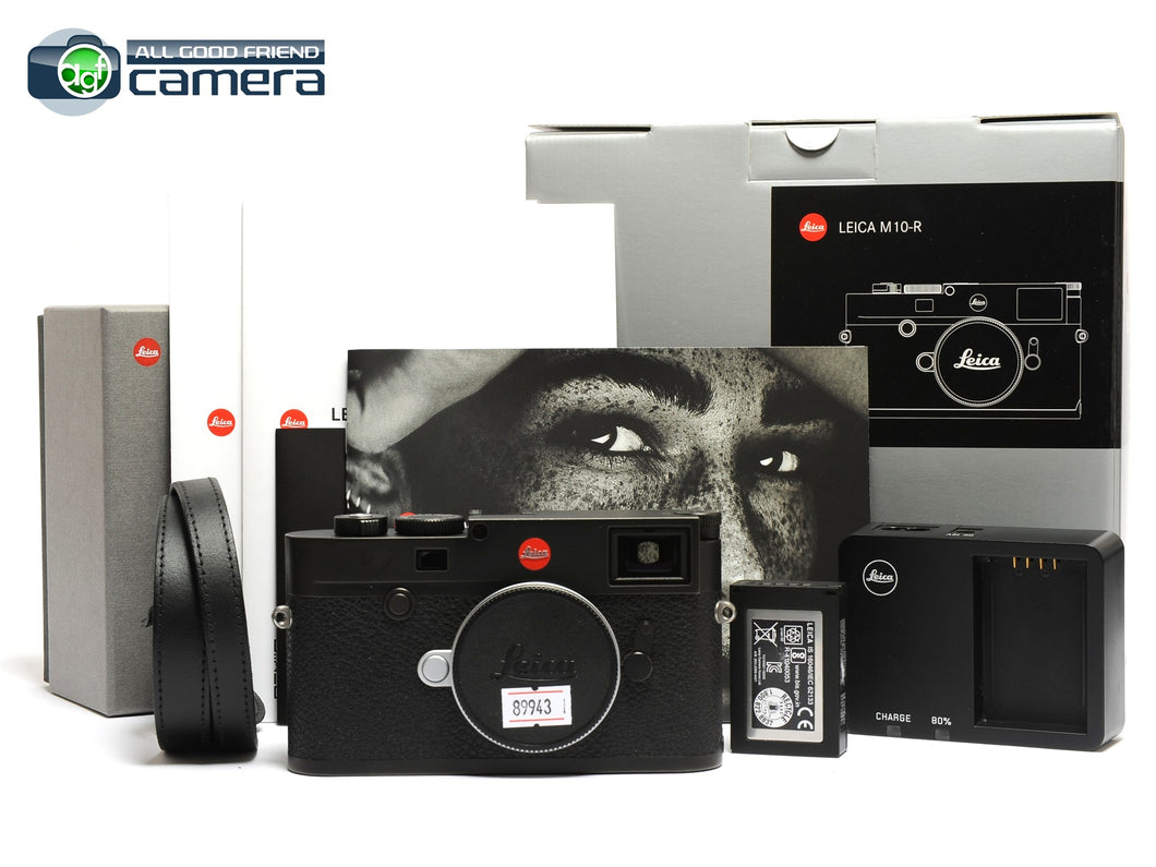 Leica M10-R Digital Rangefinder Camera Black Chrome 20002 *EX in Box*