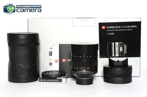 Leica Summilux-M 90mm F/1.5 ASPH. Lens 11678 *BRAND NEW*