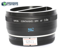 Load image into Gallery viewer, Kipon Contax 645 Lens to Fujifilm GFX Camera AF Focal Reducer 0.8x Adapter *MINT*