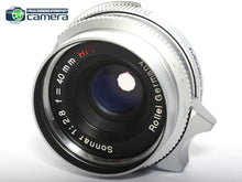 Load image into Gallery viewer, Rollei 35 RF Rangefinder Camera Leica M-Mount + Sonnar 40mm F/2.8 Lens *MINT in Box*