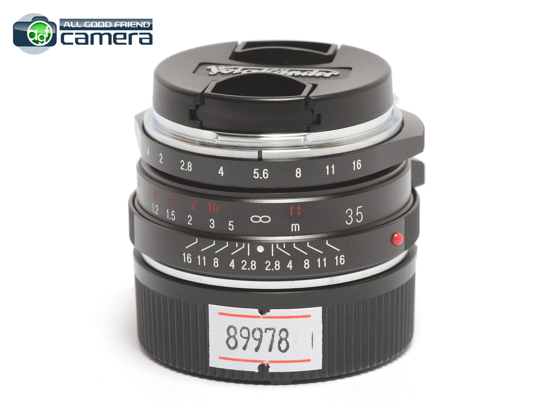 Voigtlander Nokton Classic S.C 35mm F/1.4 II Lens VM Leica M-Mount *MINT*