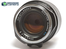 Load image into Gallery viewer, Voigtlander Nokton Classic S.C 35mm F/1.4 II Lens VM Leica M-Mount *MINT*