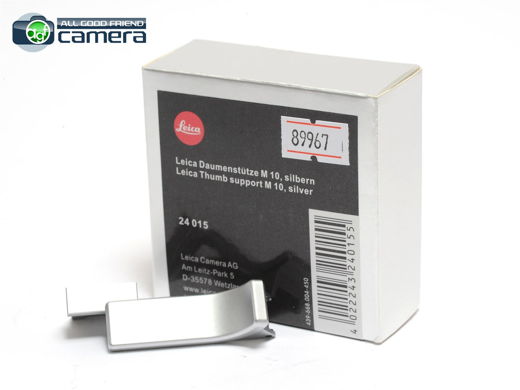 Leica Thumb Rest Support for M10 M10-P M10-R M11 Silver 24015 *MINT- in Box*