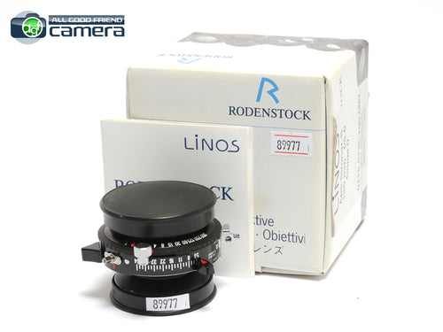 Rodenstock APO-Sironar-S 135mm F/5.6 72¡ã Lens Copal 0 for 4x5 *MINT in Box*