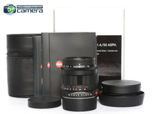 Load image into Gallery viewer, Leica Summilux-M 50mm F/1.4 ASPH. Lens Black Chrome (Portugal) 11715 *BRAND NEW*