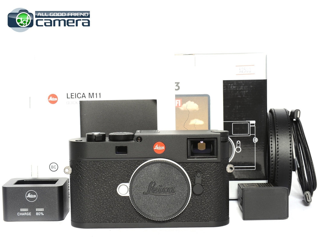 Leica M11 Digital Rangefinder Camera Black Chrome 20200 *Unused w/Warranty*