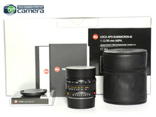 Load image into Gallery viewer, Leica APO-Summicron-M 50mm F/2 ASPH Lens Black 11141 Year 2023 Production *MINT*