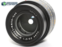 Load image into Gallery viewer, Leica APO-Summicron-M 50mm F/2 ASPH Lens Black 11141 Year 2023 Production *MINT*