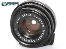 Load image into Gallery viewer, Leica Leitz Summicron-C 40mm F/2 Lens M-Mount