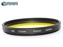 Load image into Gallery viewer, Nikon 122mm Y48 Yellow Filter *EX+*