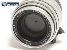 Load image into Gallery viewer, Leica Summilux-M 35mm F/1.4 ASPH. FLE 6Bit Lens Silver 11675 *MINT*