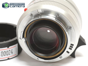 Leica Summilux-M 35mm F/1.4 ASPH. FLE 6Bit Lens Silver 11675 *MINT*