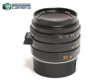 Load image into Gallery viewer, Leica Summilux-M 35mm F/1.4 ASPH. FLE 6Bit Lens Black 11663 *MINT-*