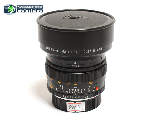 Leica Super-Elmarit-R 15mm F/2.8 ASPH. ROM Lens 11326 *MINT*