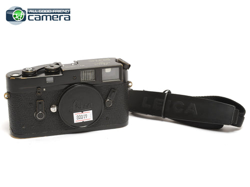 Leica M4 Film Rangefinder Camera Custom Black Paint Finish
