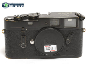 Leica M4 Film Rangefinder Camera Custom Black Paint Finish